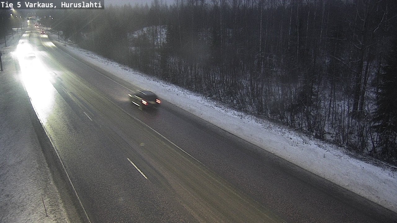 Weather Camera Image Road 5 Varkaus, Huruslahti, Varkaus, Pohjois-Savo