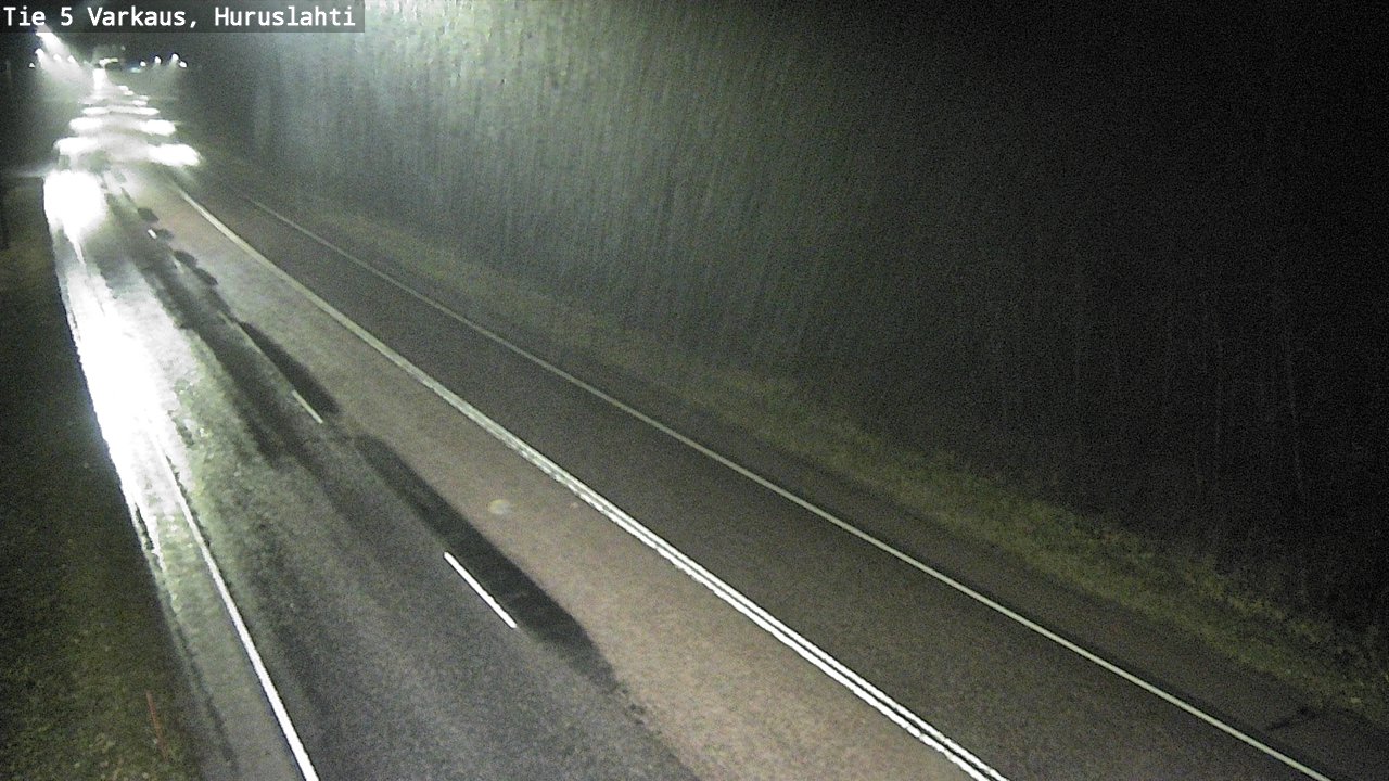 Weather Camera Image Väg 5 Varkaus, Huruslahti, Varkaus, Pohjois-Savo