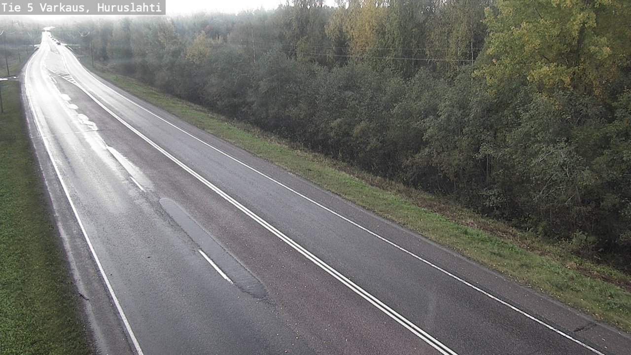Weather Camera Image Road 5 Varkaus, Huruslahti, Varkaus, Pohjois-Savo