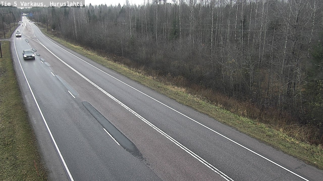 Weather Camera Image Väg 5 Varkaus, Huruslahti, Varkaus, Pohjois-Savo