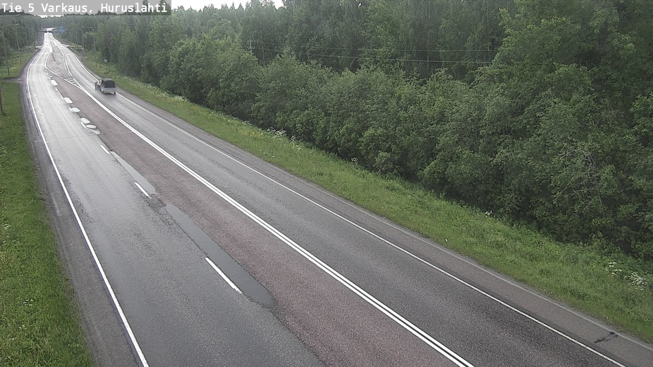 Weather Camera Image Road 5 Varkaus, Huruslahti, Varkaus, Pohjois-Savo