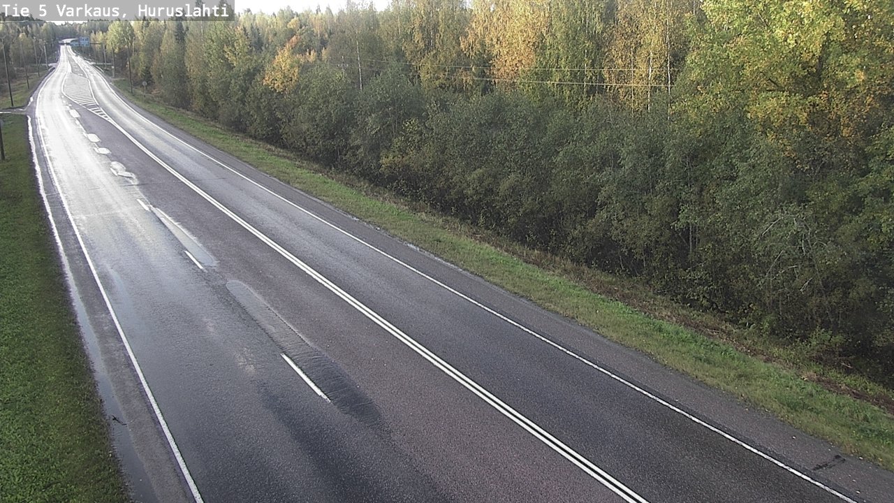 Weather Camera Image Road 5 Varkaus, Huruslahti, Varkaus, Pohjois-Savo