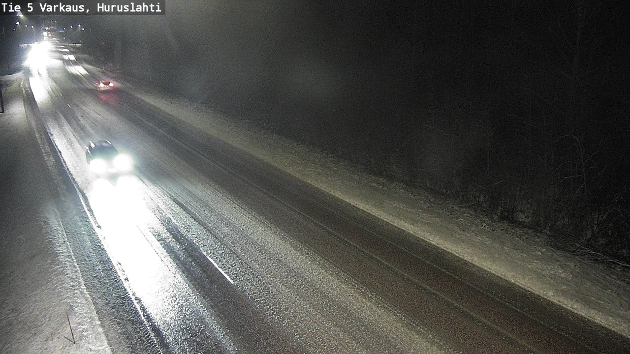Weather Camera Image Road 5 Varkaus, Huruslahti, Varkaus, Pohjois-Savo