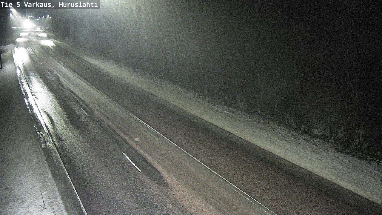 Weather Camera Image Road 5 Varkaus, Huruslahti, Varkaus, Pohjois-Savo