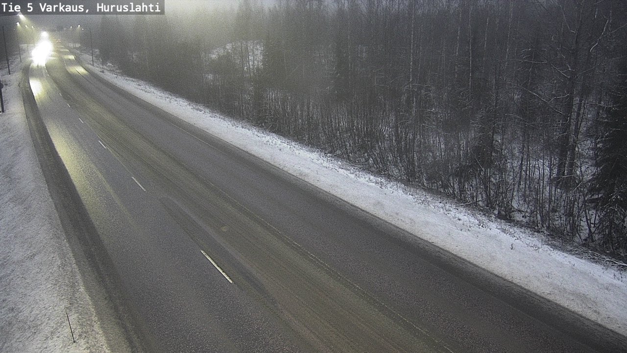 Weather Camera Image Road 5 Varkaus, Huruslahti, Varkaus, Pohjois-Savo