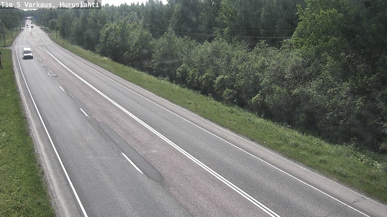 Weather Camera Image Road 5 Varkaus, Huruslahti, Varkaus, Pohjois-Savo