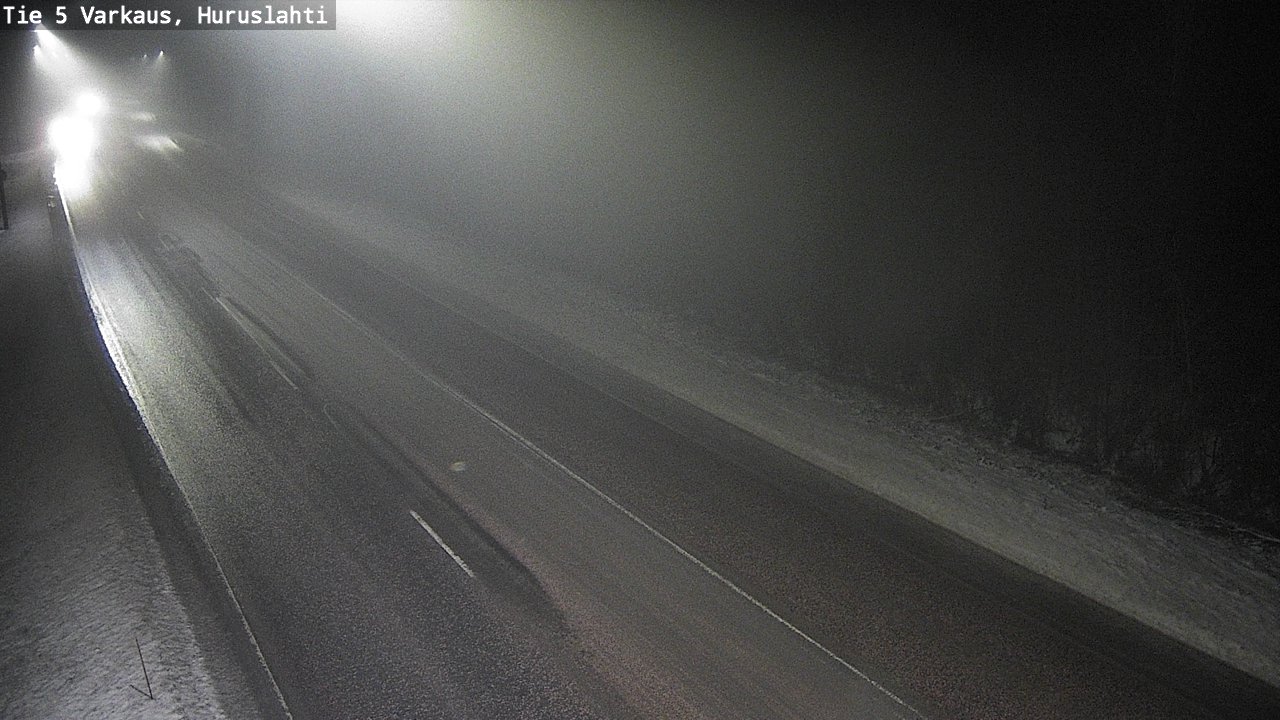 Weather Camera Image Road 5 Varkaus, Huruslahti, Varkaus, Pohjois-Savo