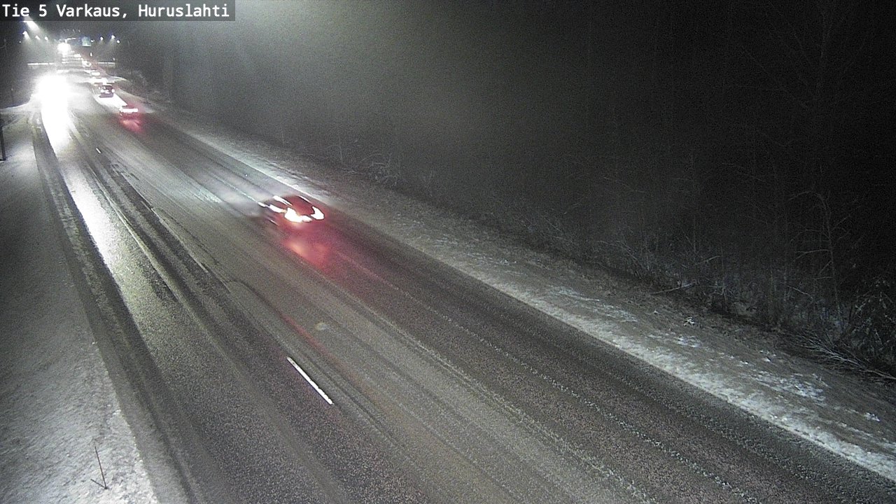 Weather Camera Image Road 5 Varkaus, Huruslahti, Varkaus, Pohjois-Savo