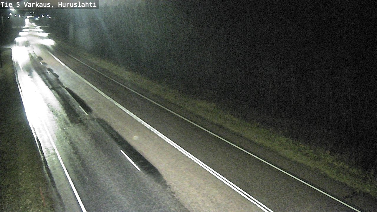Weather Camera Image Väg 5 Varkaus, Huruslahti, Varkaus, Pohjois-Savo