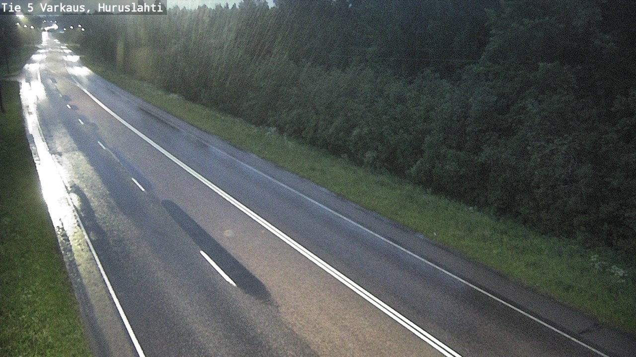 Weather Camera Image Road 5 Varkaus, Huruslahti, Varkaus, Pohjois-Savo
