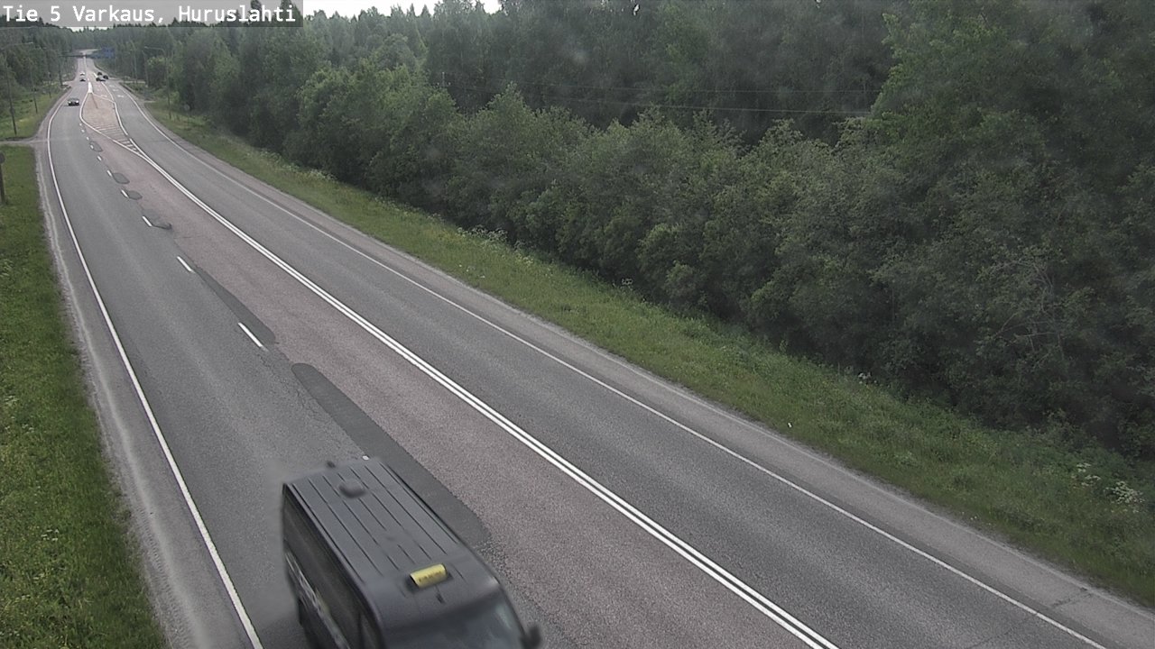 Weather Camera Image Road 5 Varkaus, Huruslahti, Varkaus, Pohjois-Savo