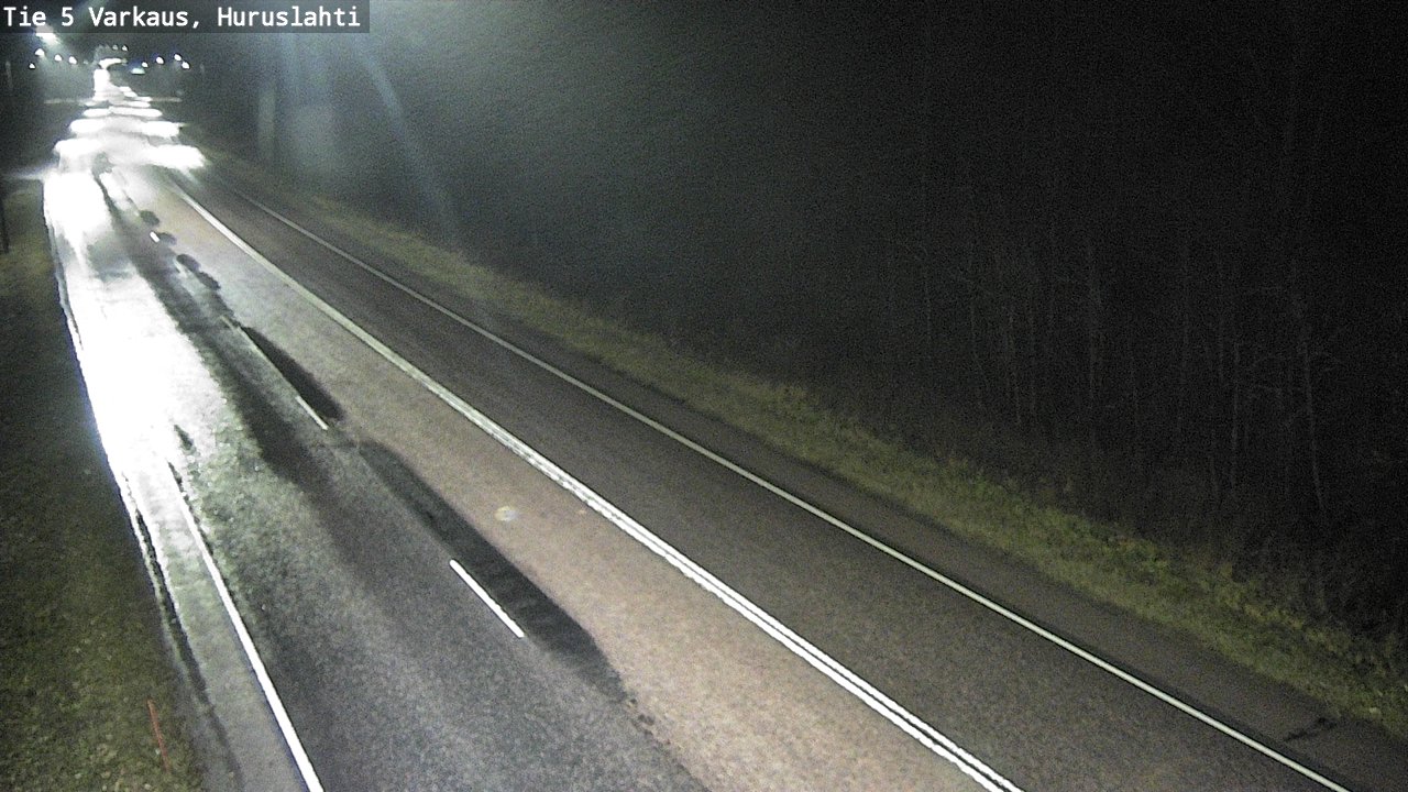 Weather Camera Image Road 5 Varkaus, Huruslahti, Varkaus, Pohjois-Savo