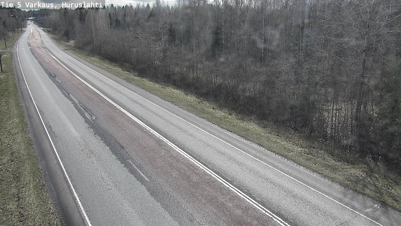 Weather Camera Image Road 5 Varkaus, Huruslahti, Varkaus, Pohjois-Savo