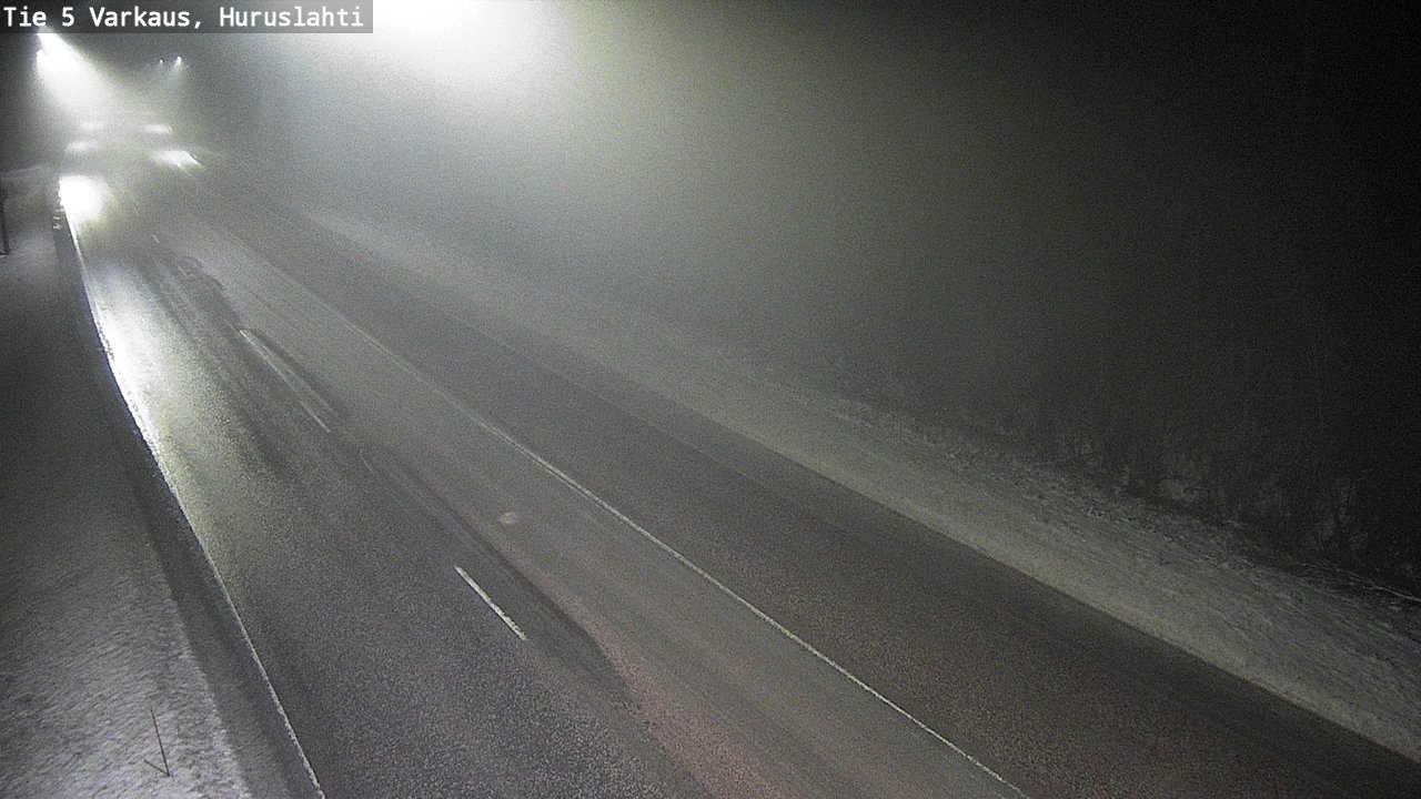 Weather Camera Image Road 5 Varkaus, Huruslahti, Varkaus, Pohjois-Savo