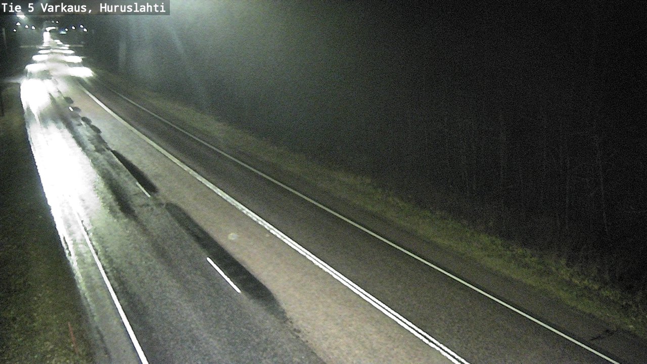 Weather Camera Image Väg 5 Varkaus, Huruslahti, Varkaus, Pohjois-Savo