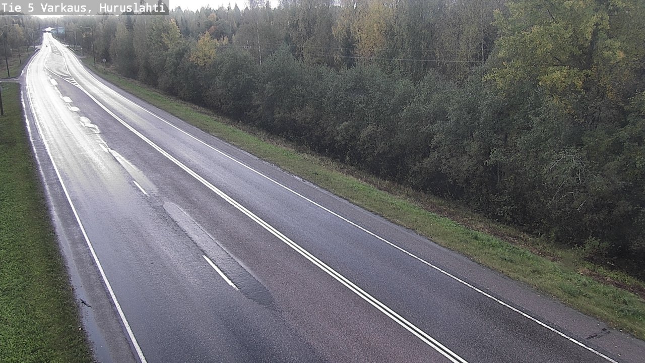 Weather Camera Image Road 5 Varkaus, Huruslahti, Varkaus, Pohjois-Savo