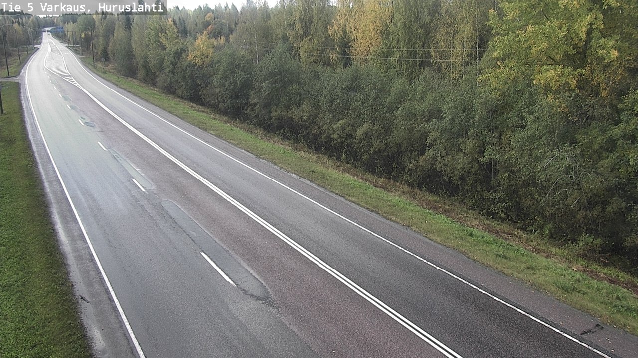 Weather Camera Image Road 5 Varkaus, Huruslahti, Varkaus, Pohjois-Savo
