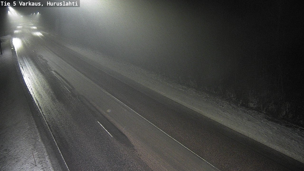 Weather Camera Image Road 5 Varkaus, Huruslahti, Varkaus, Pohjois-Savo
