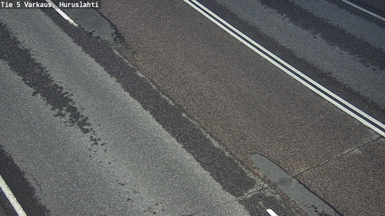 Weather Camera Image Road 5 Varkaus, Huruslahti, Varkaus, Pohjois-Savo