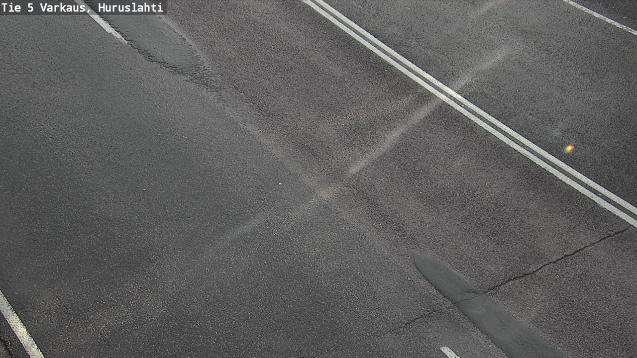 Weather Camera Image Road 5 Varkaus, Huruslahti, Varkaus, Pohjois-Savo