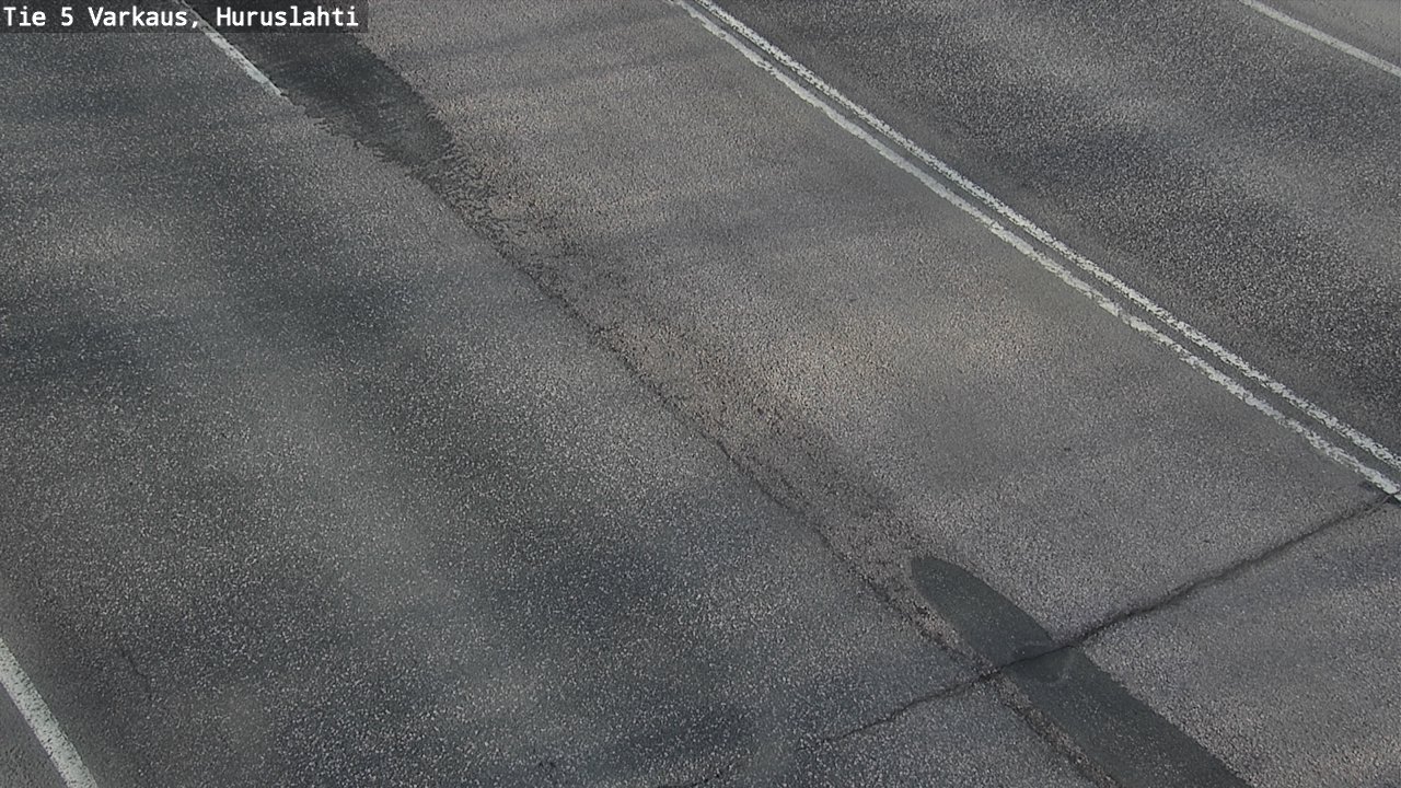 Weather Camera Image Road 5 Varkaus, Huruslahti, Varkaus, Pohjois-Savo
