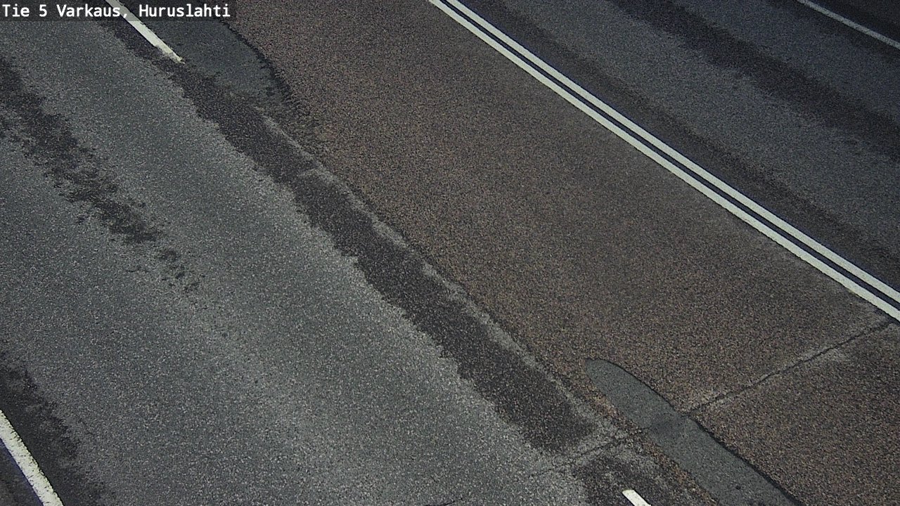 Weather Camera Image Road 5 Varkaus, Huruslahti, Varkaus, Pohjois-Savo