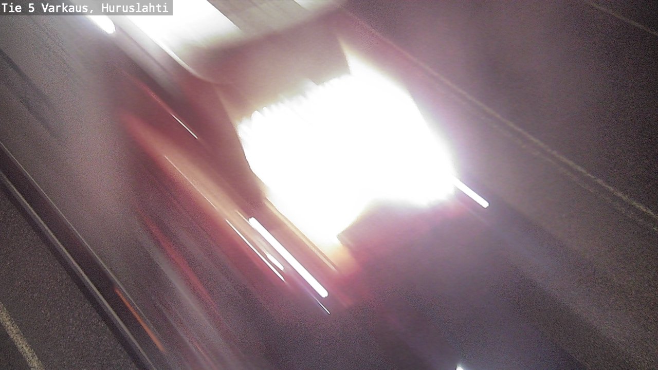 Weather Camera Image Road 5 Varkaus, Huruslahti, Varkaus, Pohjois-Savo