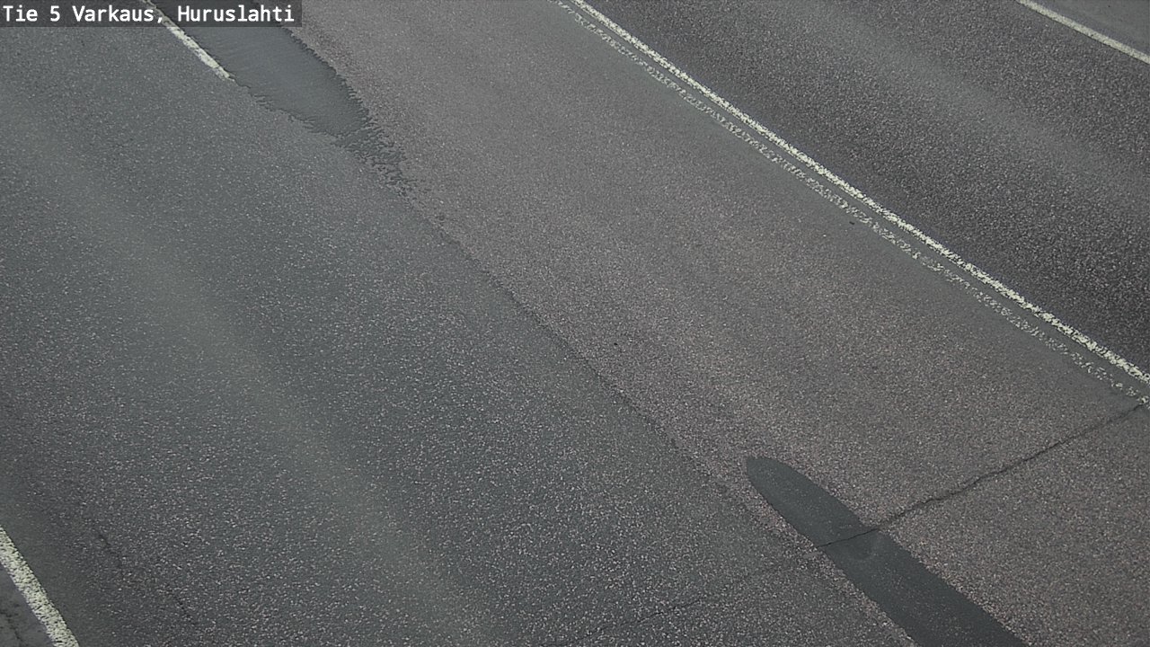 Weather Camera Image Road 5 Varkaus, Huruslahti, Varkaus, Pohjois-Savo