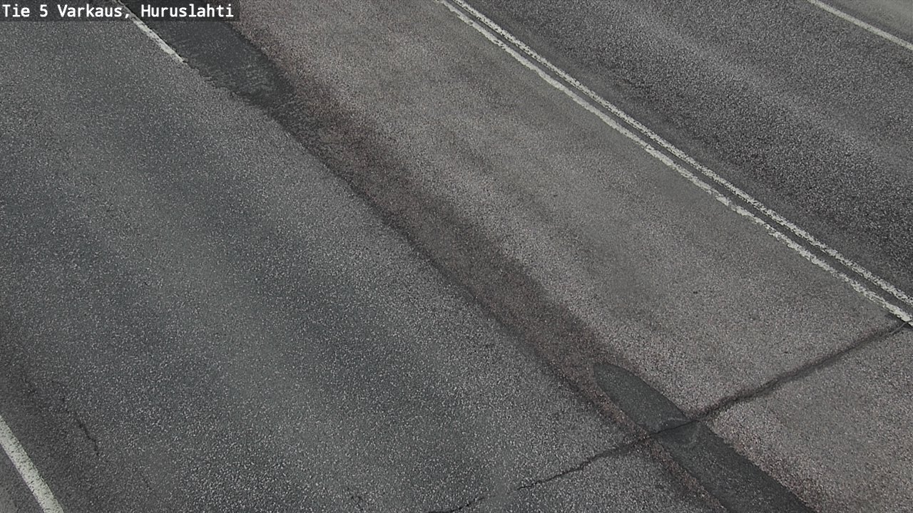 Weather Camera Image Väg 5 Varkaus, Huruslahti, Varkaus, Pohjois-Savo