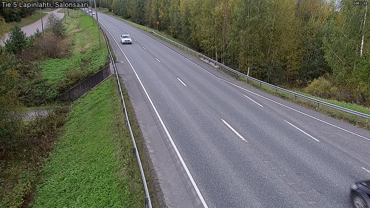 Weather Camera Image Road 5 Lapinlahti, Salonsaari, Lapinlahti, Pohjois-Savo