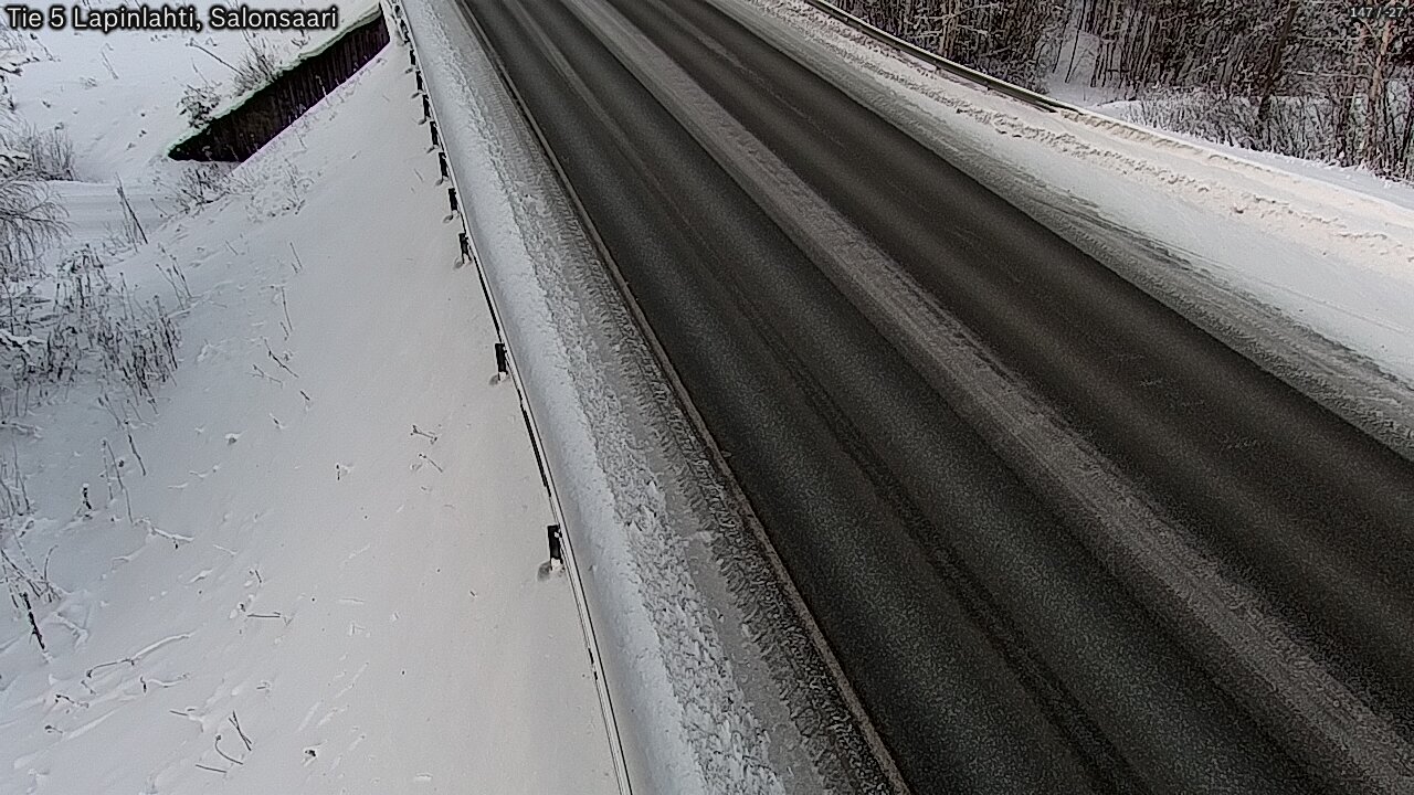 Weather Camera Image Road 5 Lapinlahti, Salonsaari, Lapinlahti, Pohjois-Savo