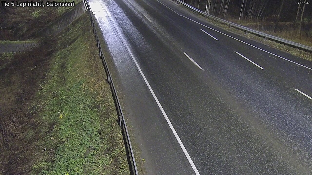 Weather Camera Image Road 5 Lapinlahti, Salonsaari, Lapinlahti, Pohjois-Savo