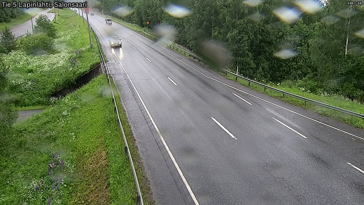 Weather Camera Image Väg 5 Lapinlax, Salonsaari, Lapinlahti, Pohjois-Savo