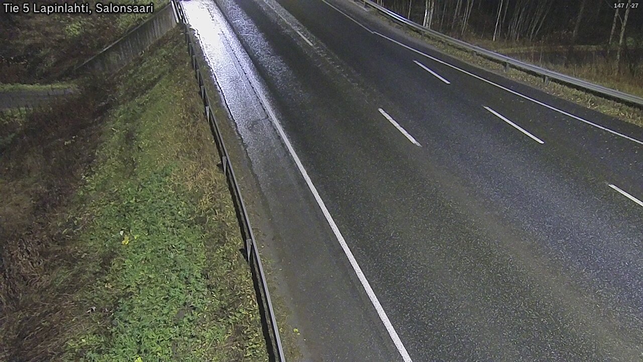 Weather Camera Image Road 5 Lapinlahti, Salonsaari, Lapinlahti, Pohjois-Savo