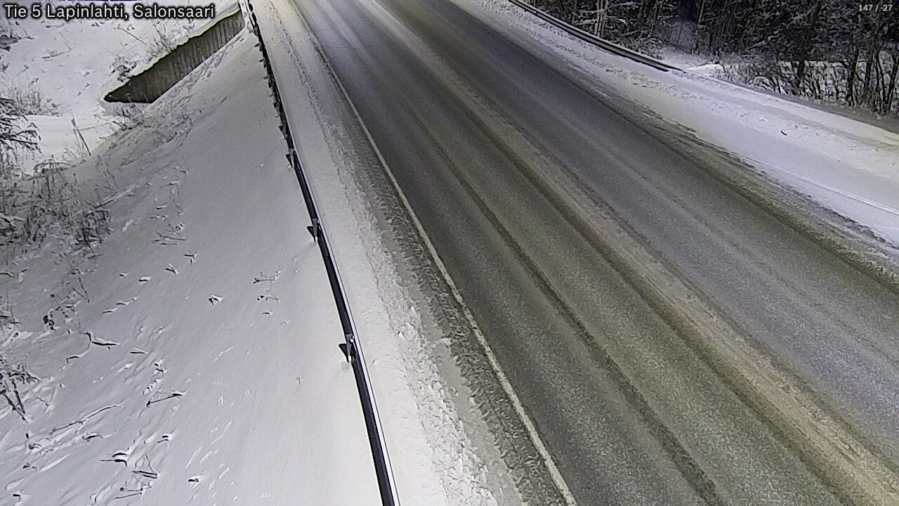 Weather Camera Image Road 5 Lapinlahti, Salonsaari, Lapinlahti, Pohjois-Savo