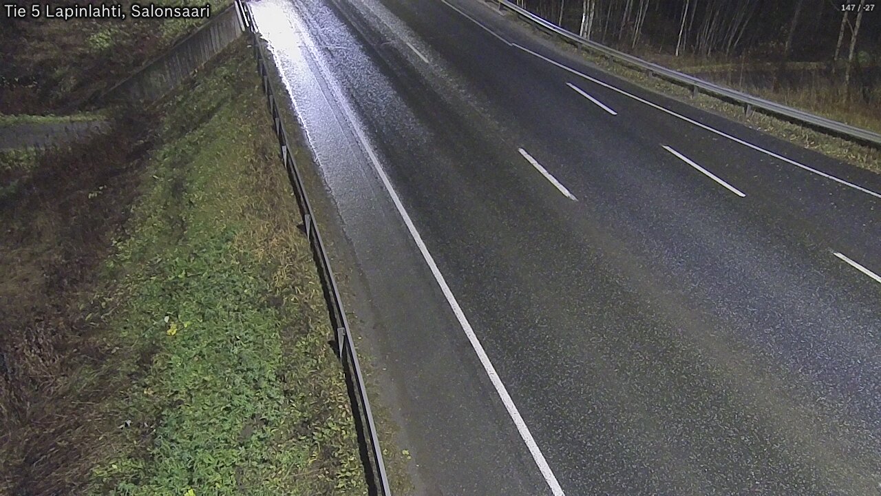 Weather Camera Image Road 5 Lapinlahti, Salonsaari, Lapinlahti, Pohjois-Savo