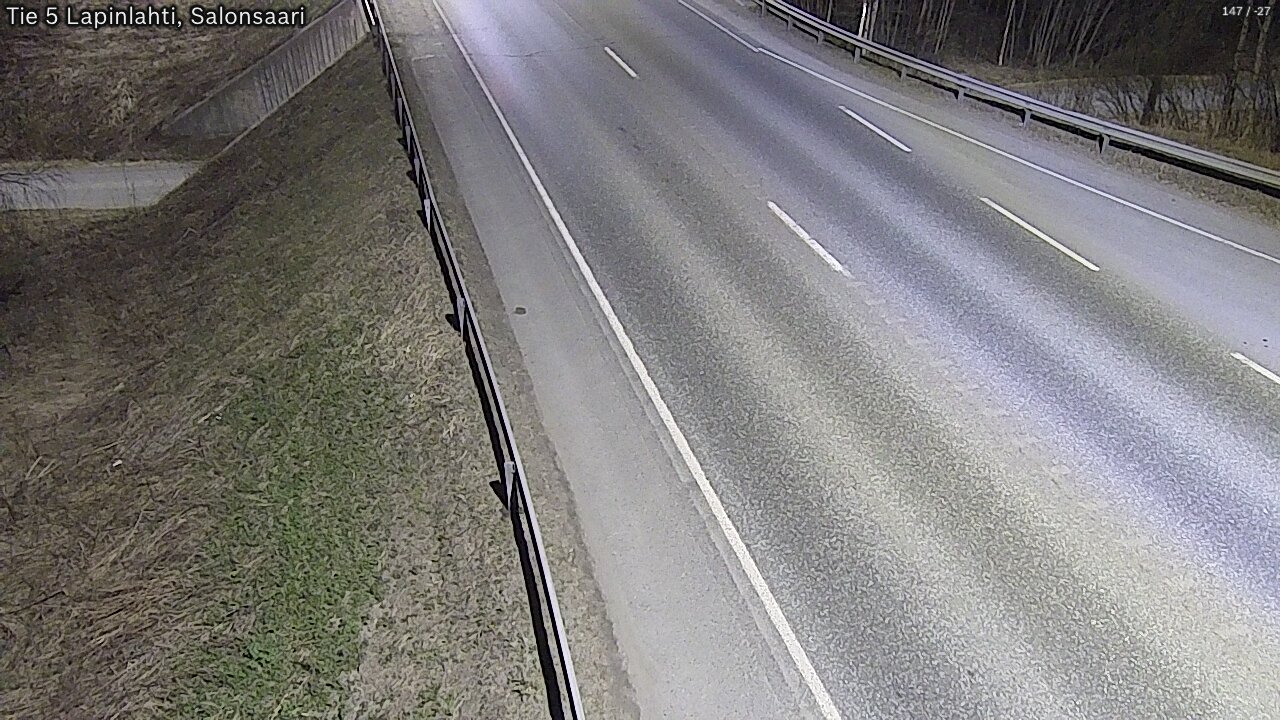 Weather Camera Image Väg 5 Lapinlax, Salonsaari, Lapinlahti, Pohjois-Savo