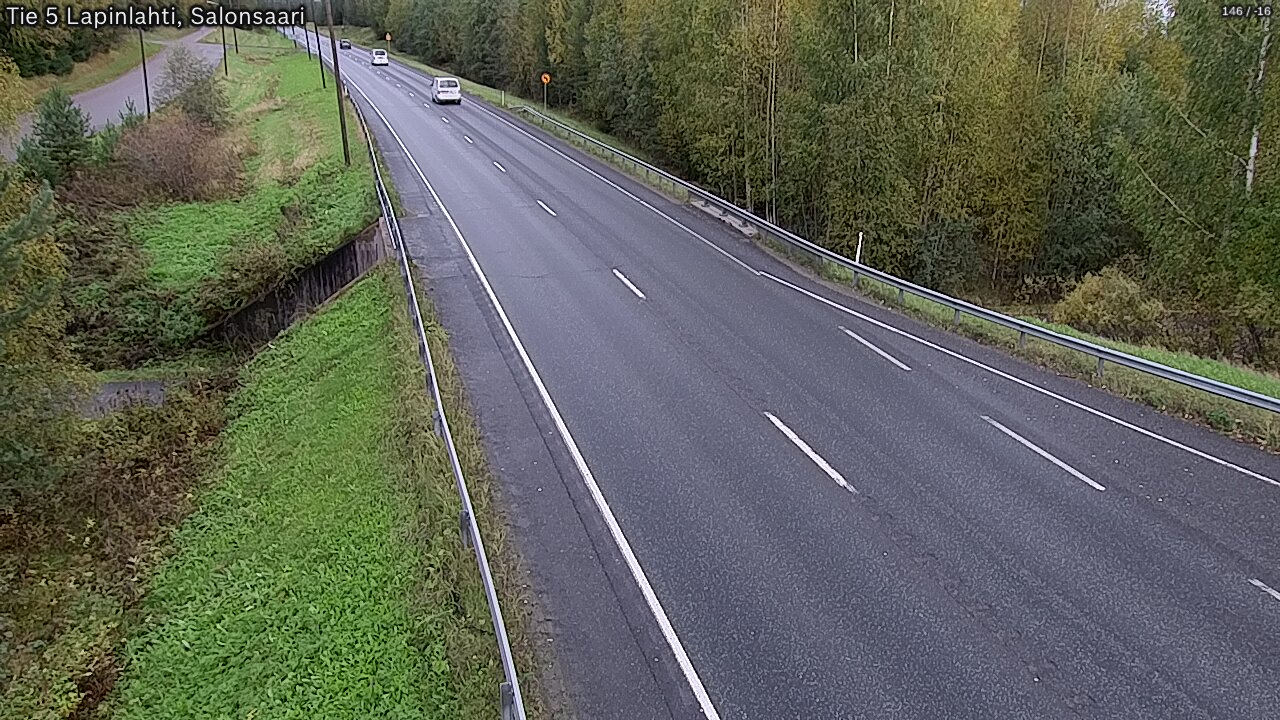 Weather Camera Image Road 5 Lapinlahti, Salonsaari, Lapinlahti, Pohjois-Savo