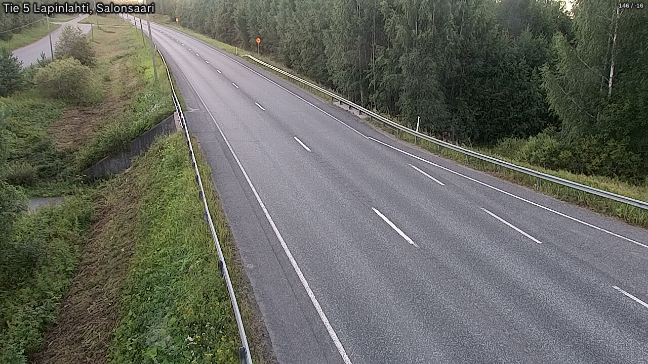 Kelikamerat Kuva Tie 5 Lapinlahti, Salonsaari, Lapinlahti, Pohjois-Savo