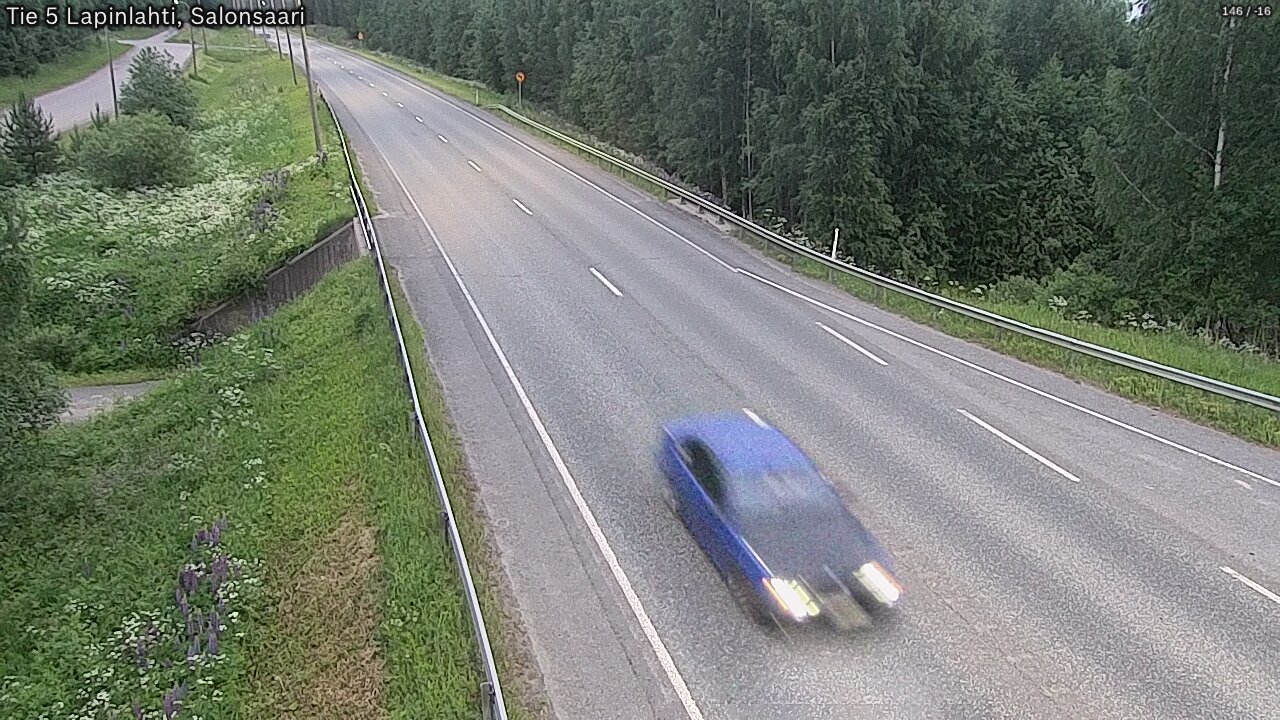 Kelikamerat Kuva Tie 5 Lapinlahti, Salonsaari, Lapinlahti, Pohjois-Savo
