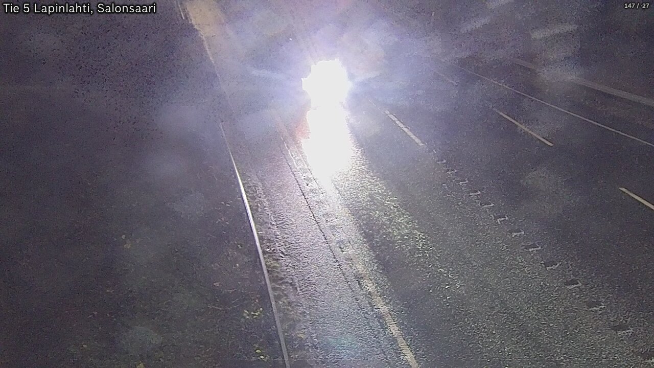 Weather Camera Image Road 5 Lapinlahti, Salonsaari, Lapinlahti, Pohjois-Savo