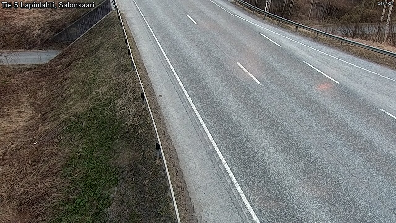 Weather Camera Image Road 5 Lapinlahti, Salonsaari, Lapinlahti, Pohjois-Savo