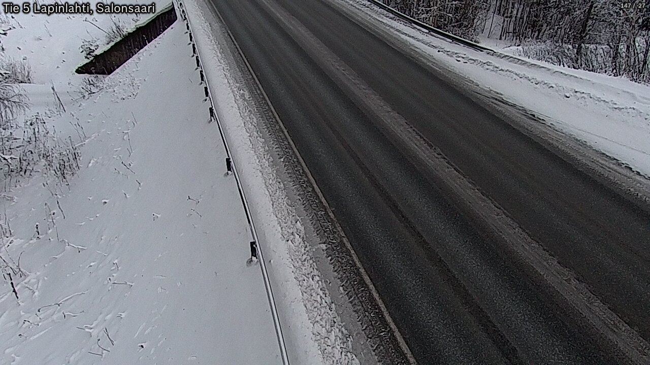 Weather Camera Image Road 5 Lapinlahti, Salonsaari, Lapinlahti, Pohjois-Savo