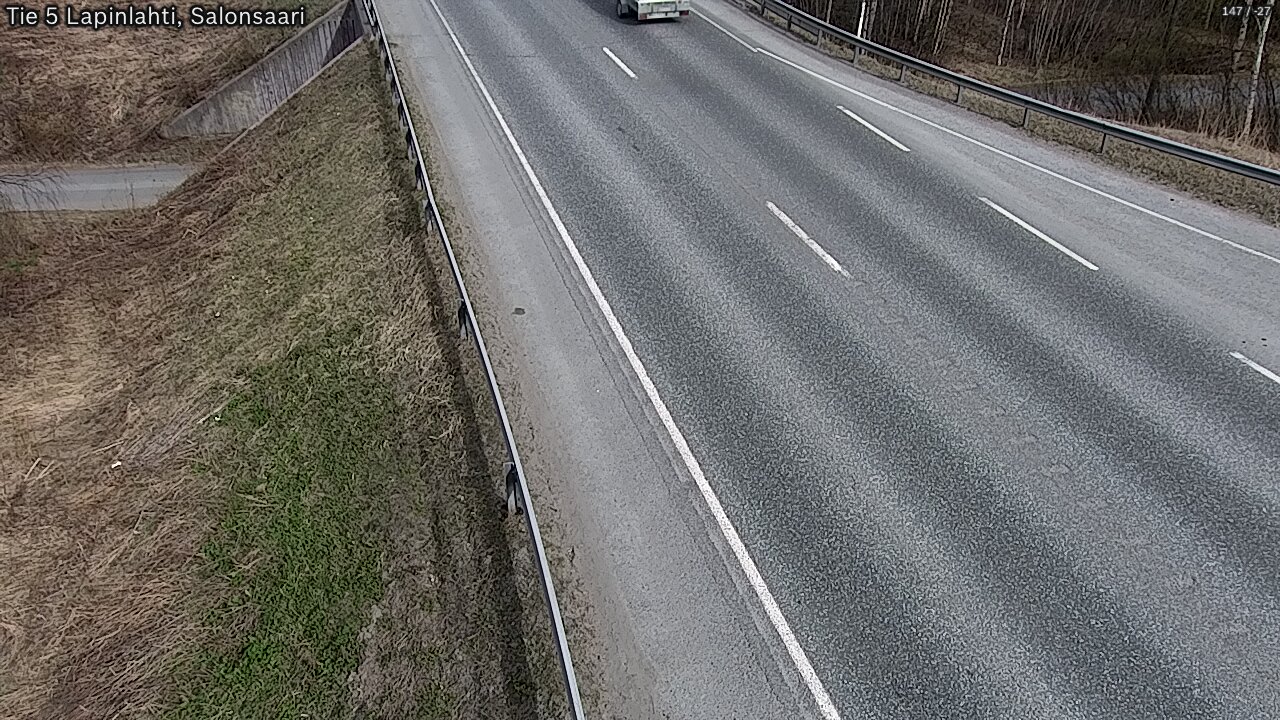 Weather Camera Image Road 5 Lapinlahti, Salonsaari, Lapinlahti, Pohjois-Savo