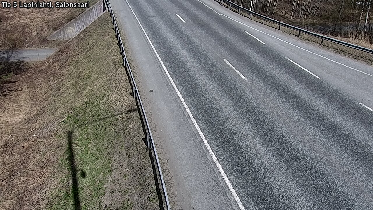 Weather Camera Image Road 5 Lapinlahti, Salonsaari, Lapinlahti, Pohjois-Savo