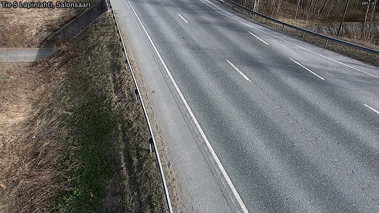 Weather Camera Image Road 5 Lapinlahti, Salonsaari, Lapinlahti, Pohjois-Savo