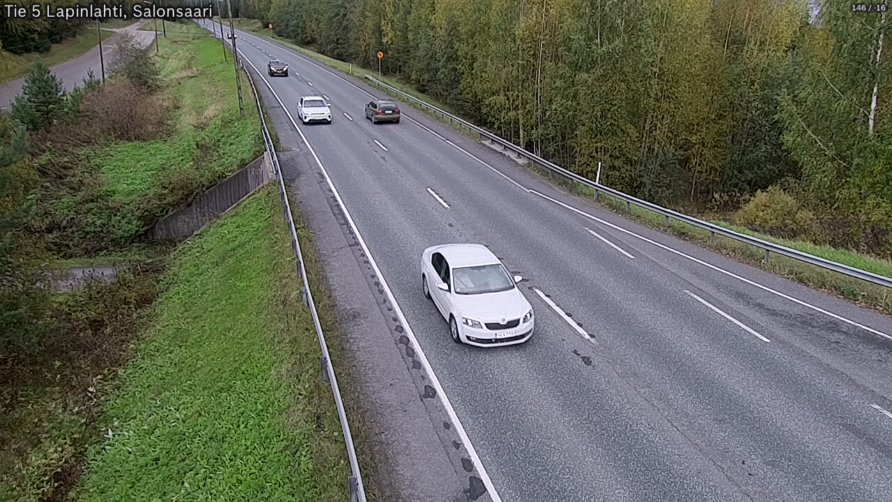 Weather Camera Image Road 5 Lapinlahti, Salonsaari, Lapinlahti, Pohjois-Savo