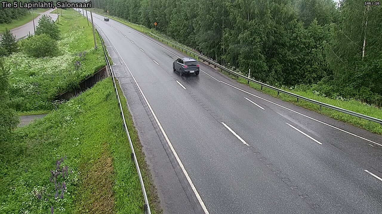 Weather Camera Image Väg 5 Lapinlax, Salonsaari, Lapinlahti, Pohjois-Savo
