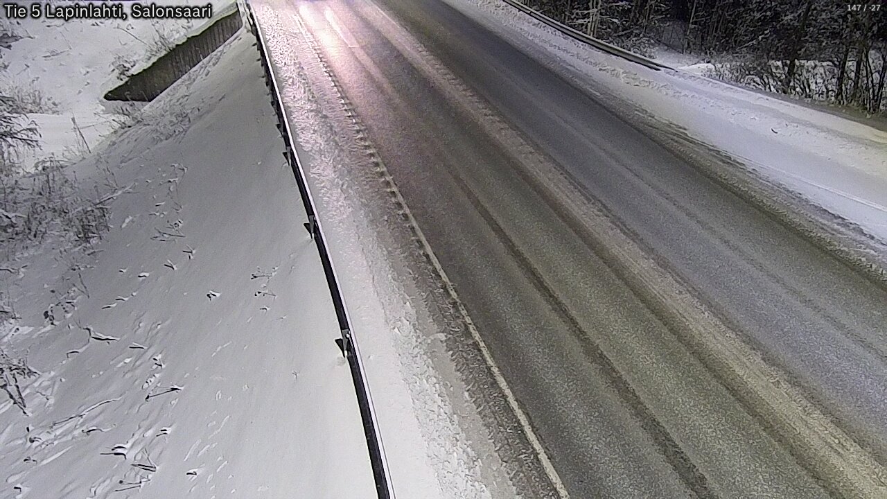 Weather Camera Image Road 5 Lapinlahti, Salonsaari, Lapinlahti, Pohjois-Savo