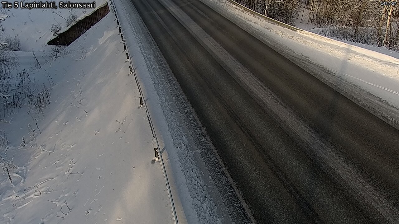 Weather Camera Image Road 5 Lapinlahti, Salonsaari, Lapinlahti, Pohjois-Savo